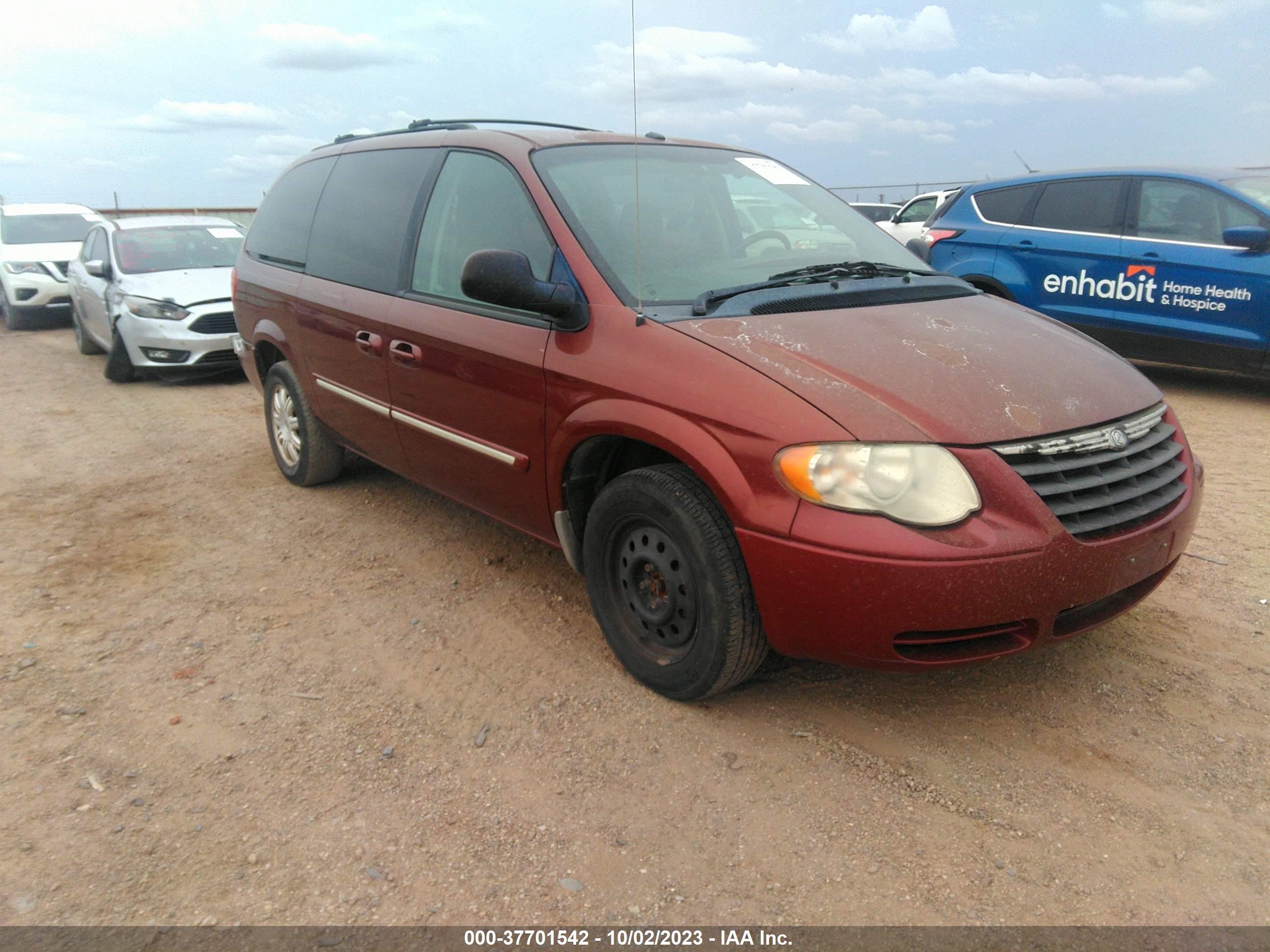 chrysler town & country 2007 2a4gp54l87r125950