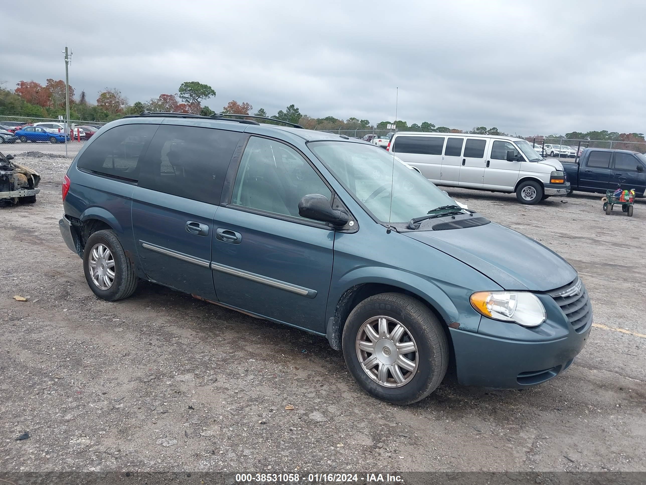 chrysler town & country 2006 2a4gp54lx6r804911