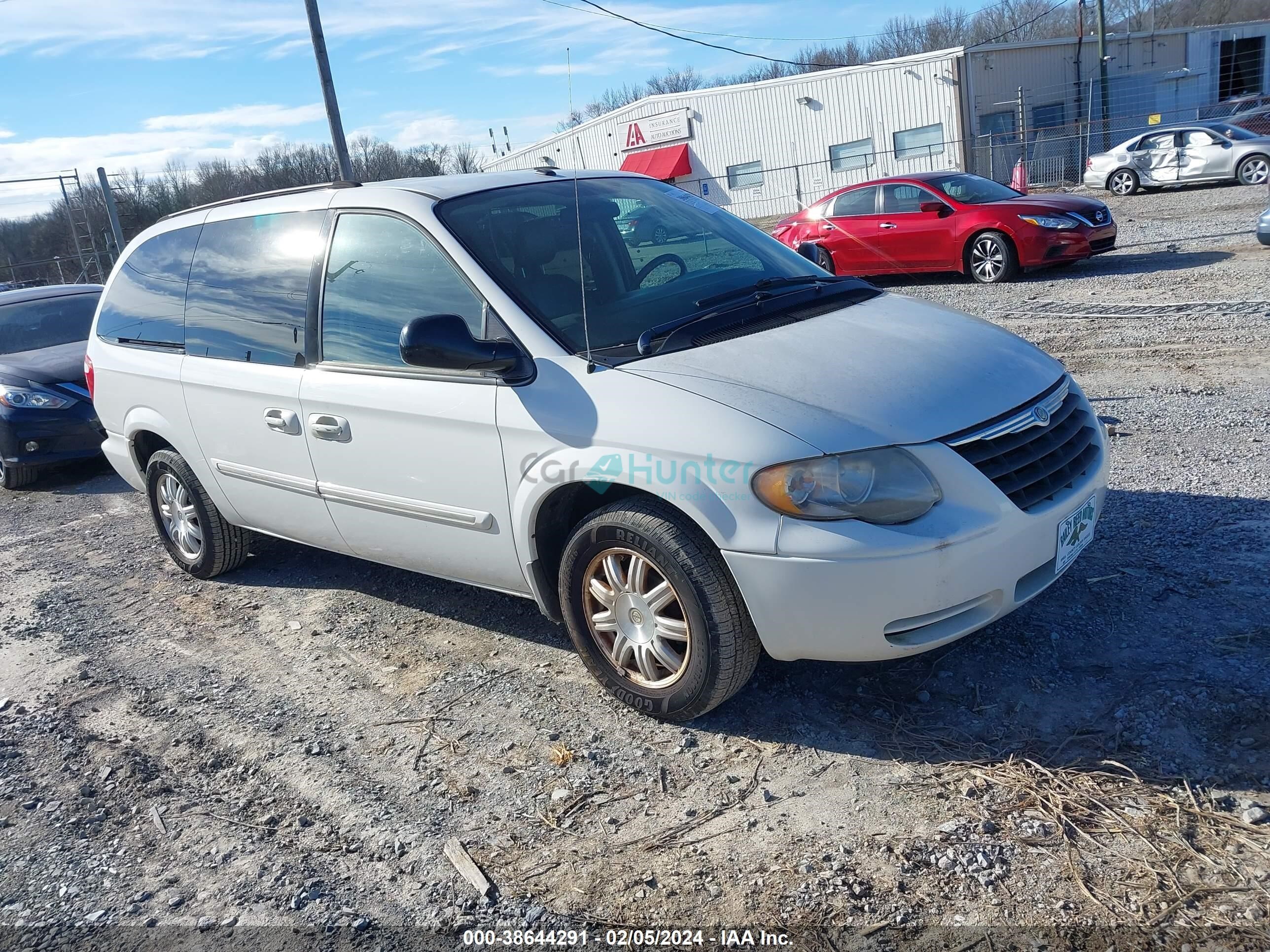 chrysler town & country 2006 2a4gp54lx6r888485