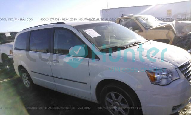 chrysler town and country 2010 2a4rr5d16ar348190