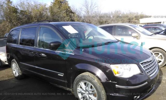 chrysler town and country 2010 2a4rr5d1xar289662