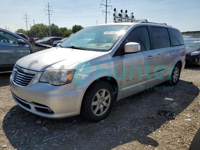 chrysler town and c 2011 2a4rr5dg2br701529
