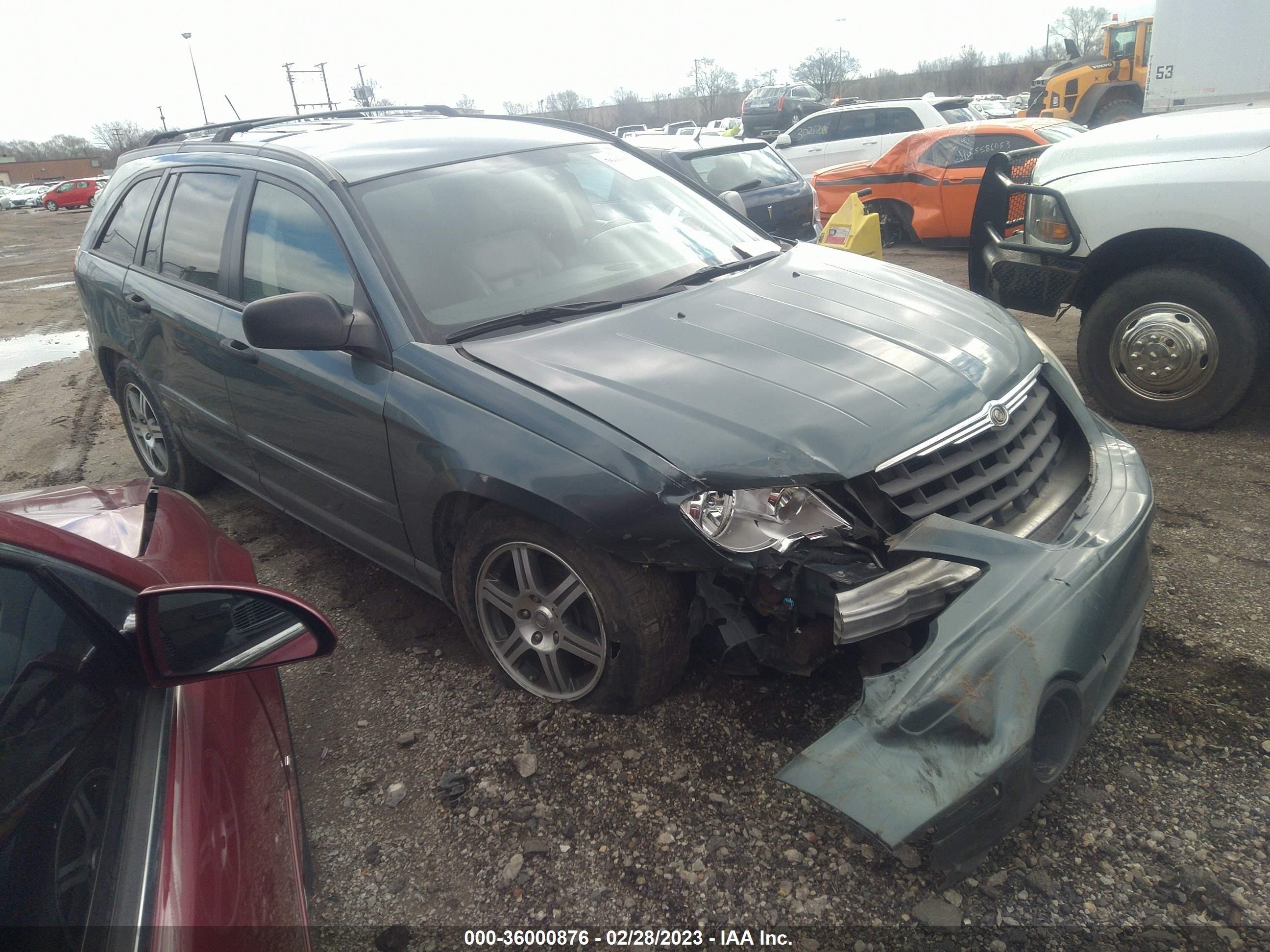 chrysler pacifica 2007 2a8gf48x17r127452