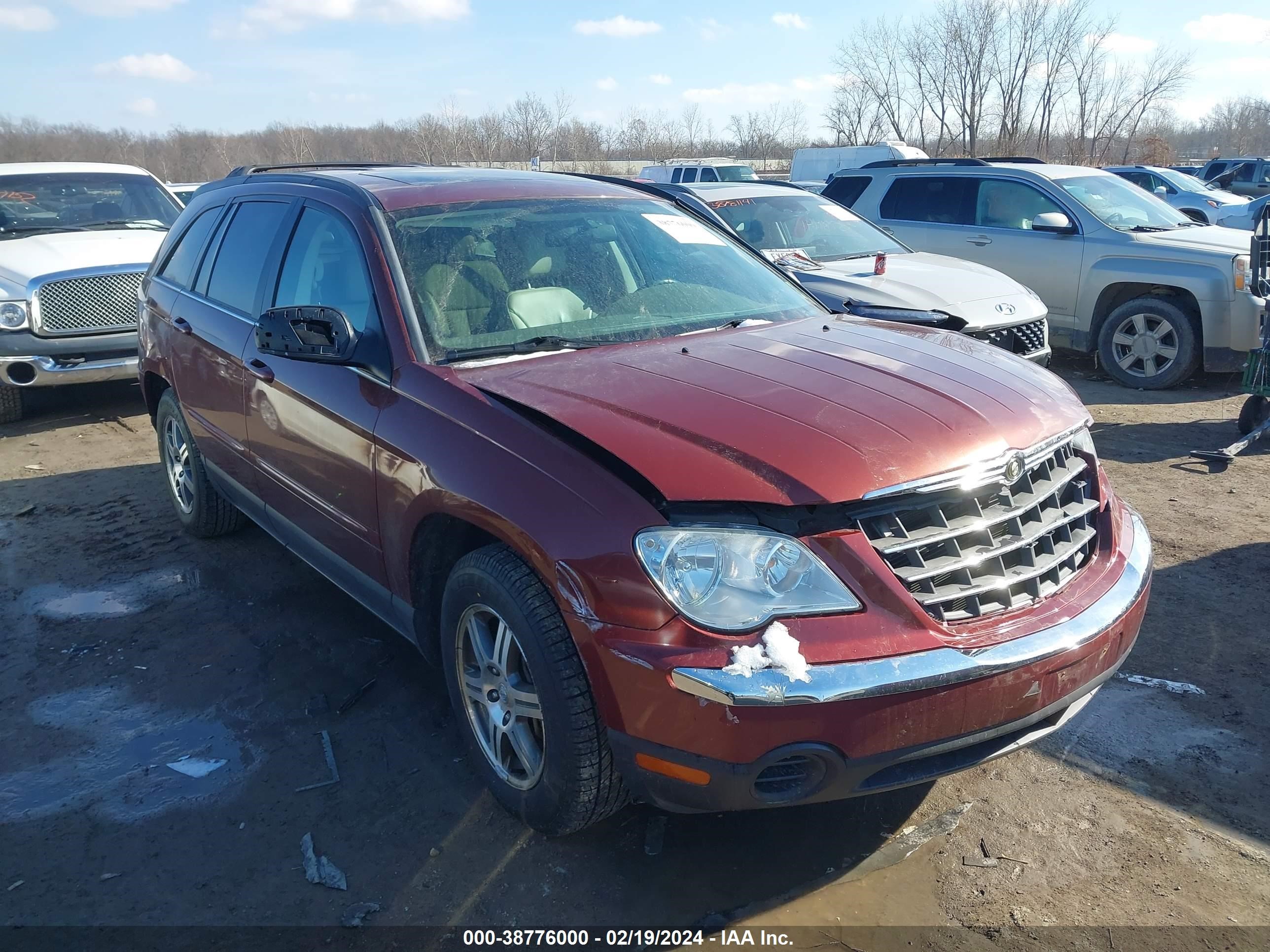 chrysler pacifica 2007 2a8gf68x97r186373