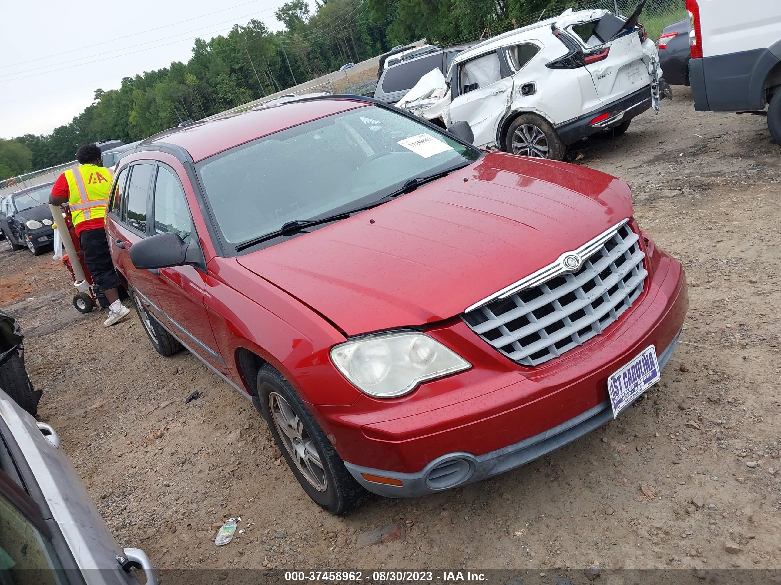 chrysler pacifica 2008 2a8gm48l48r122007