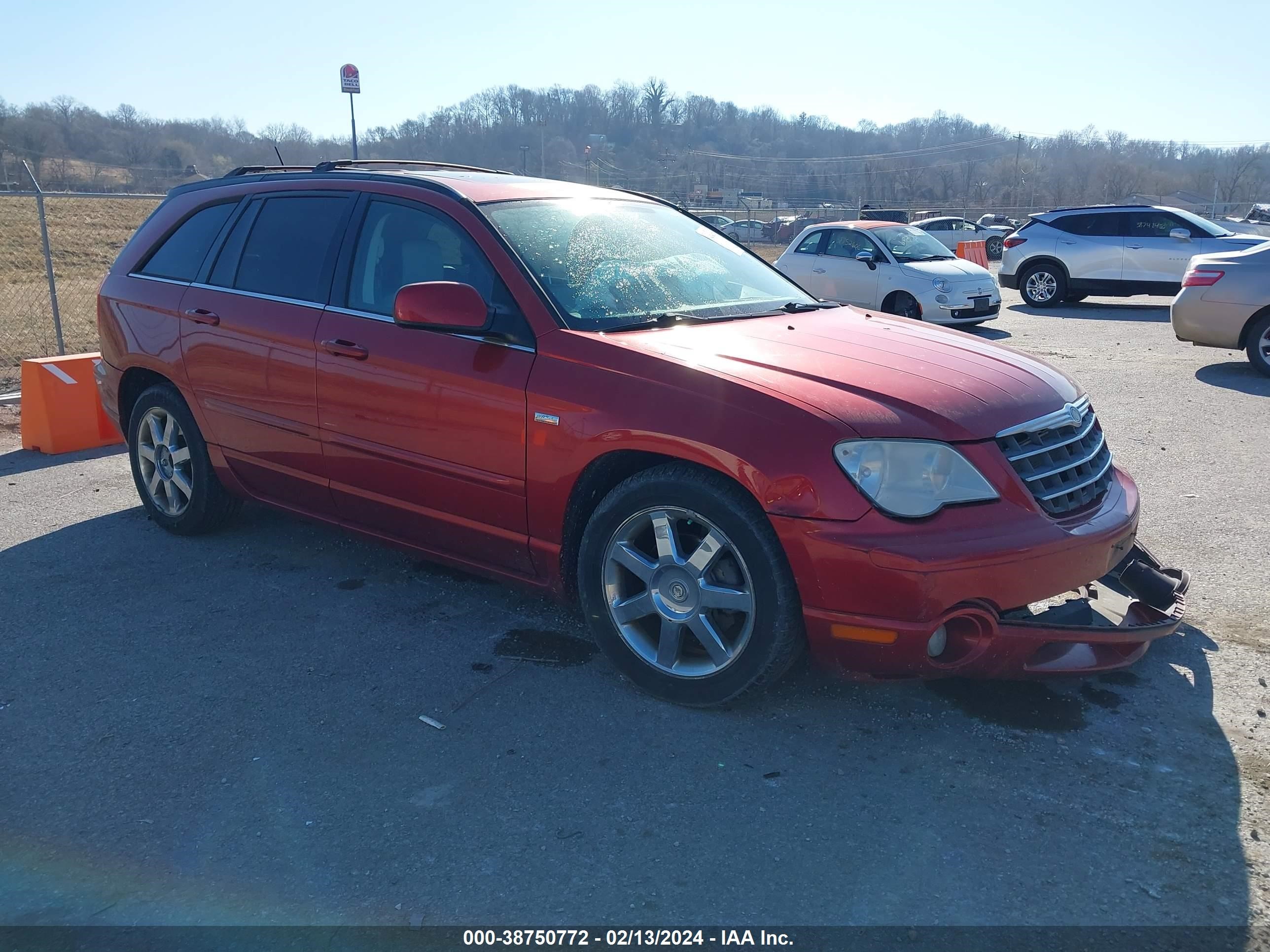 chrysler pacifica 2008 2a8gm68x48r624756