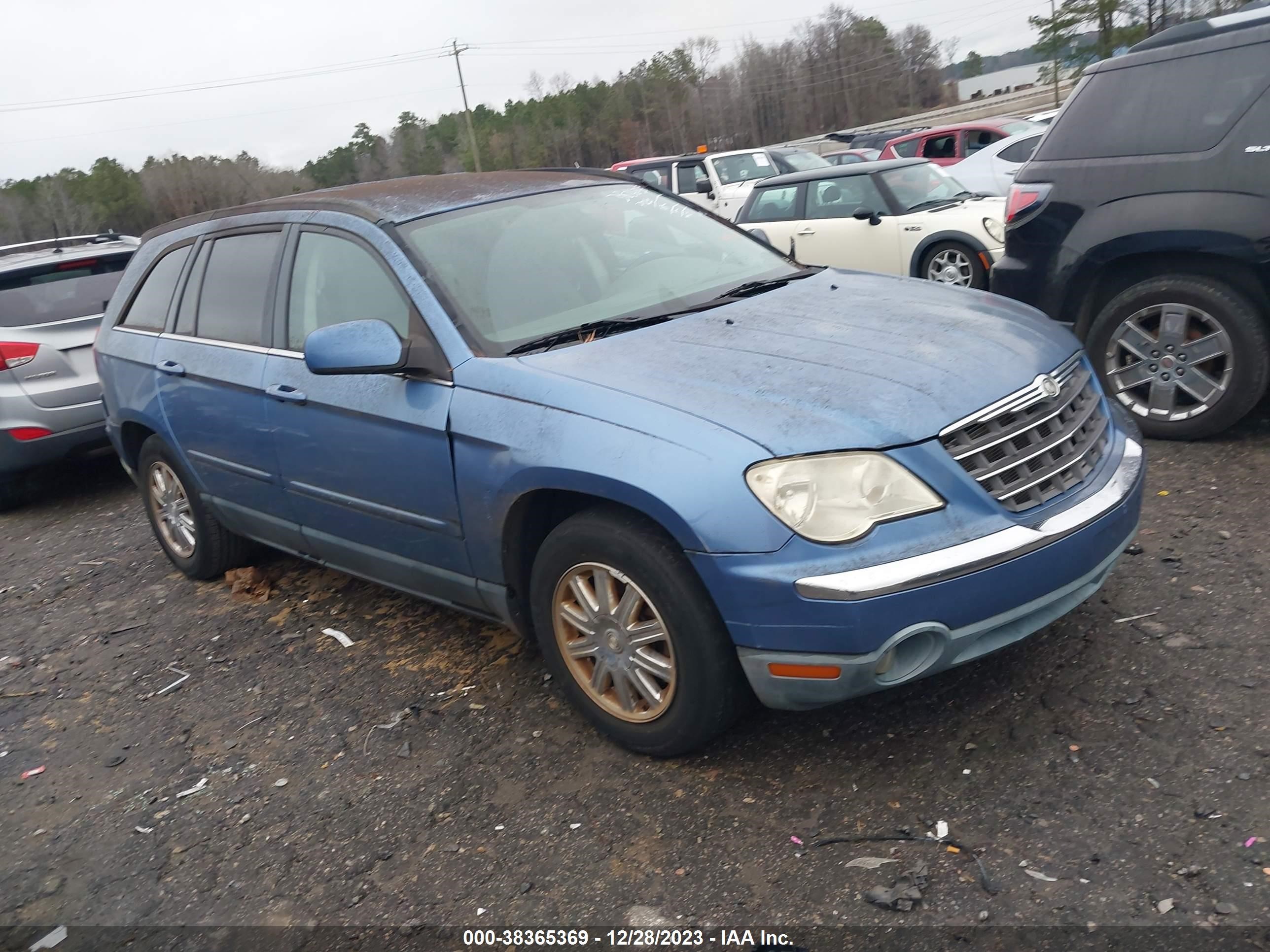 chrysler pacifica 2007 2a8gm68x67r240461