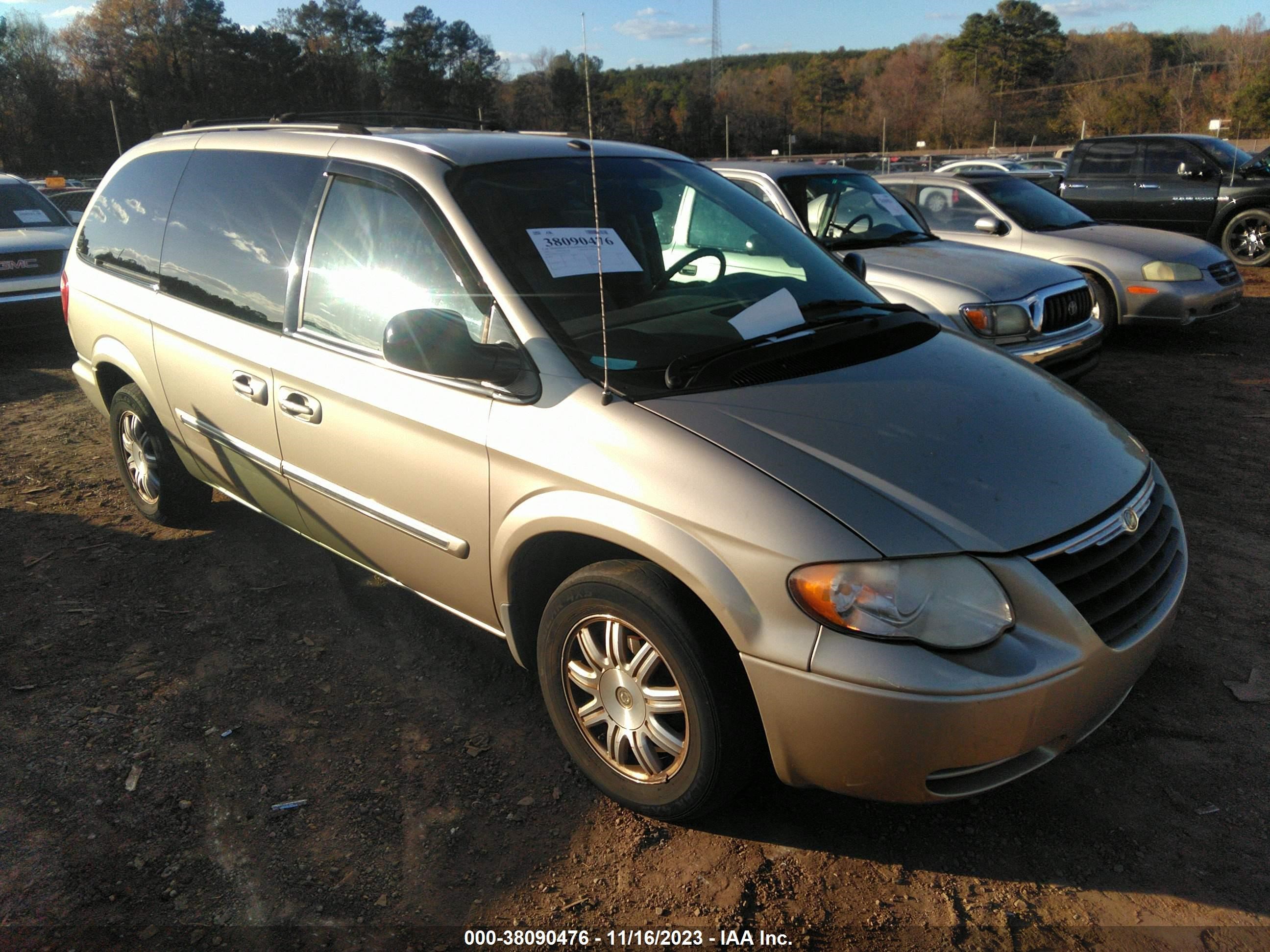 chrysler town & country 2007 2a8gp54l47r259322