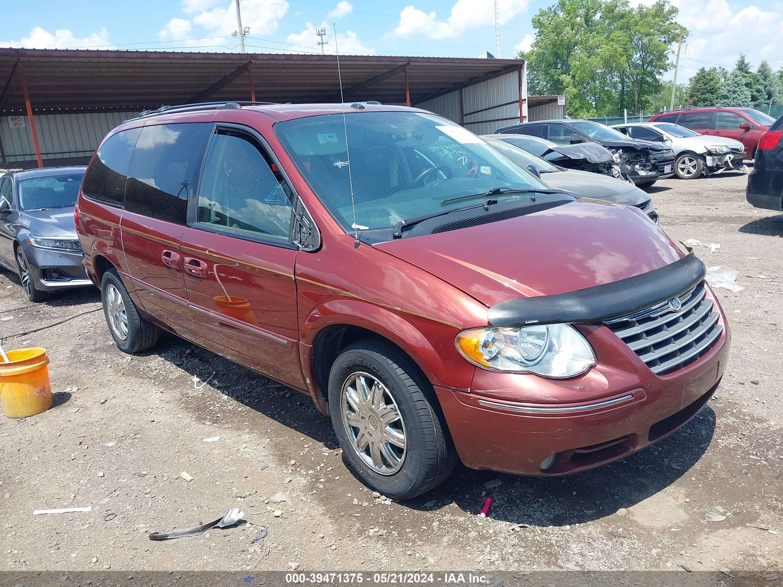 chrysler town & country 2007 2a8gp64l57r160272