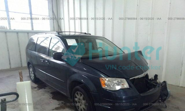 chrysler town and country 2008 2a8hr44h38r128615