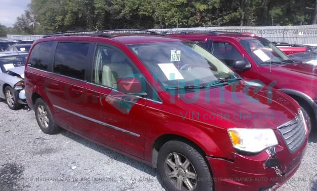 chrysler town and country 2009 2a8hr54179r581971