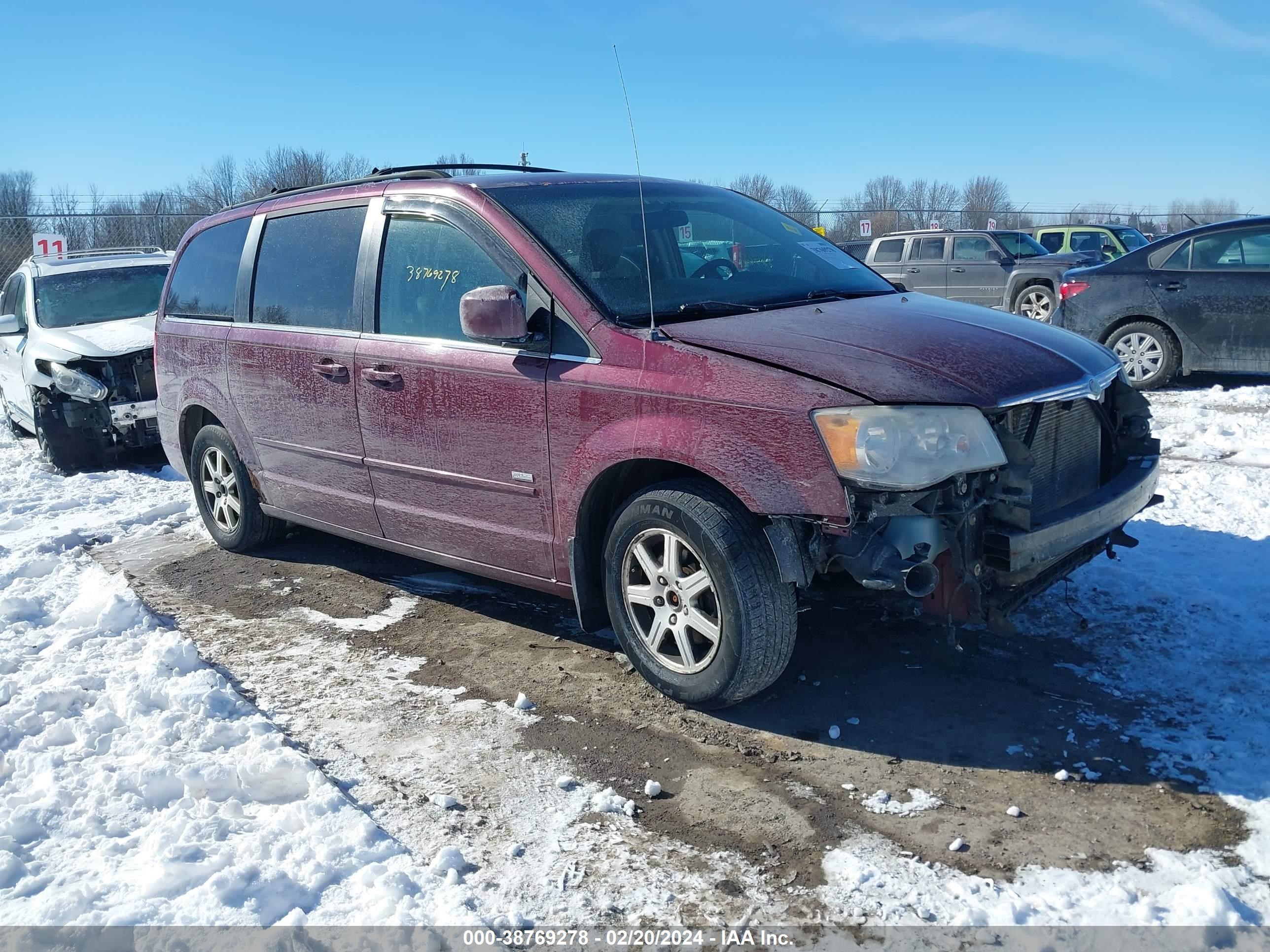 chrysler town & country 2008 2a8hr54p48r827958