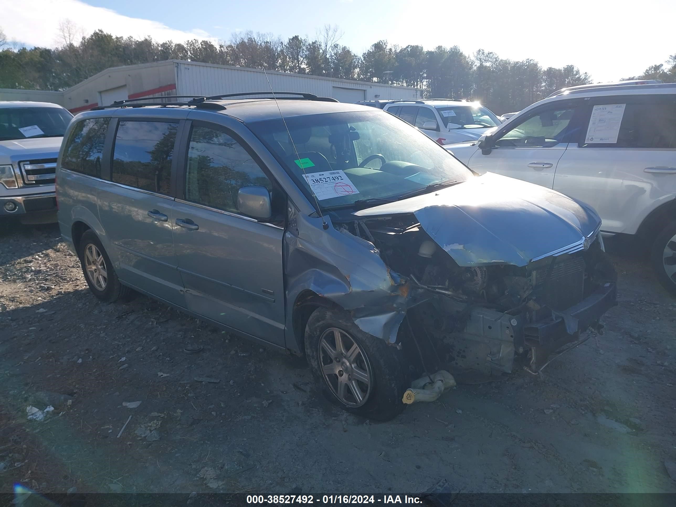 chrysler town & country 2008 2a8hr54p58r757435