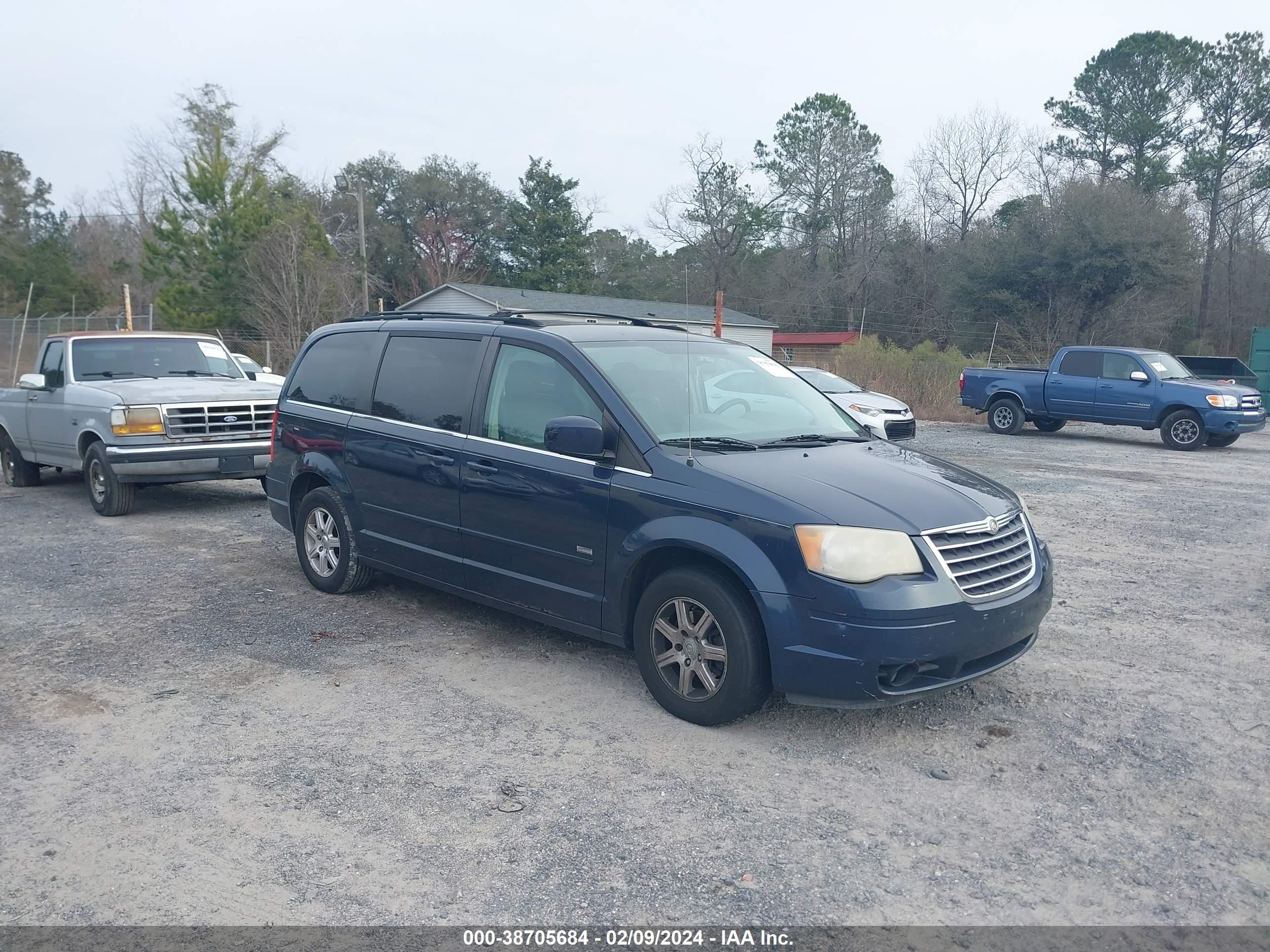 chrysler town & cou 2008 2a8hr54p68r763471