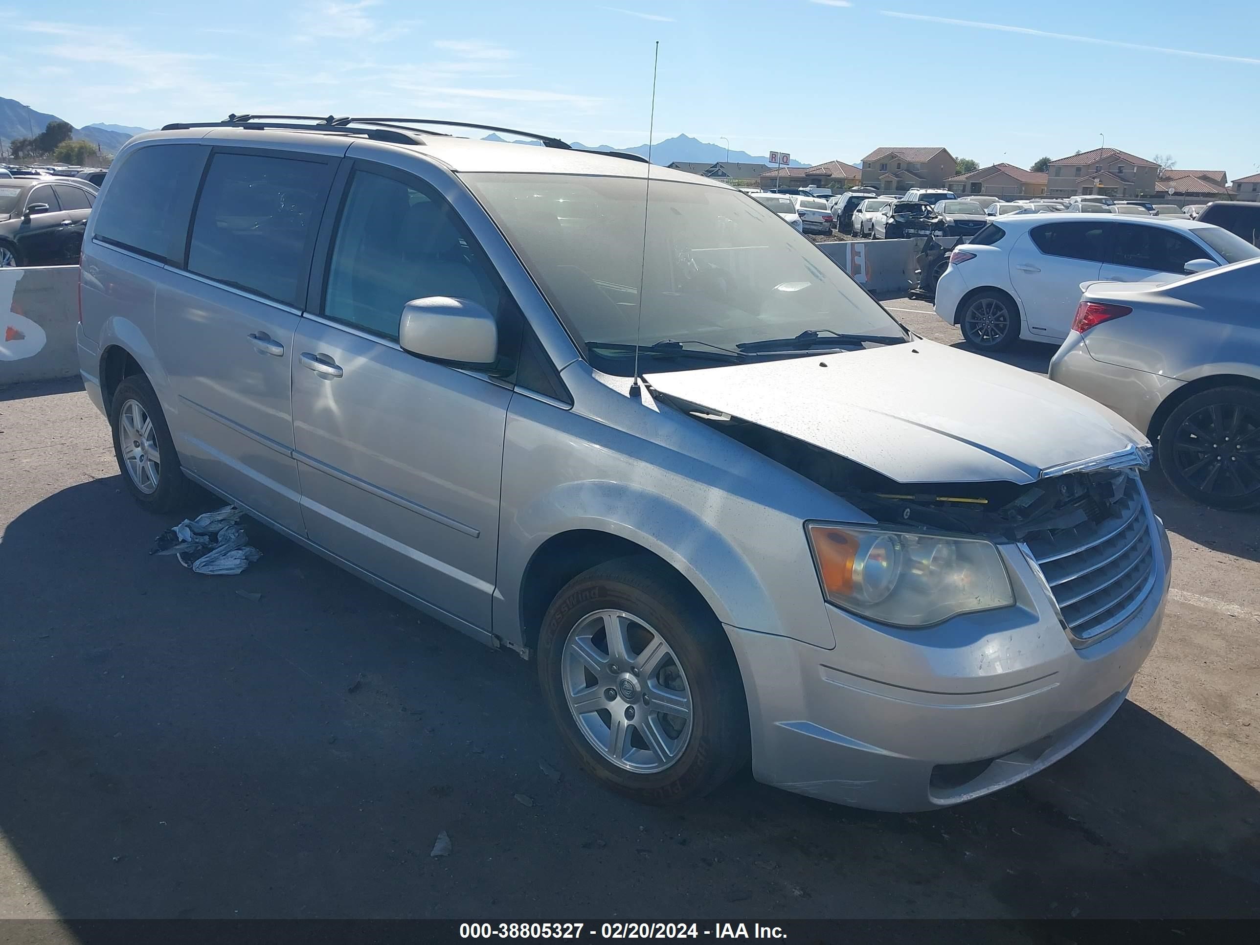 chrysler town & country 2008 2a8hr54px8r635069