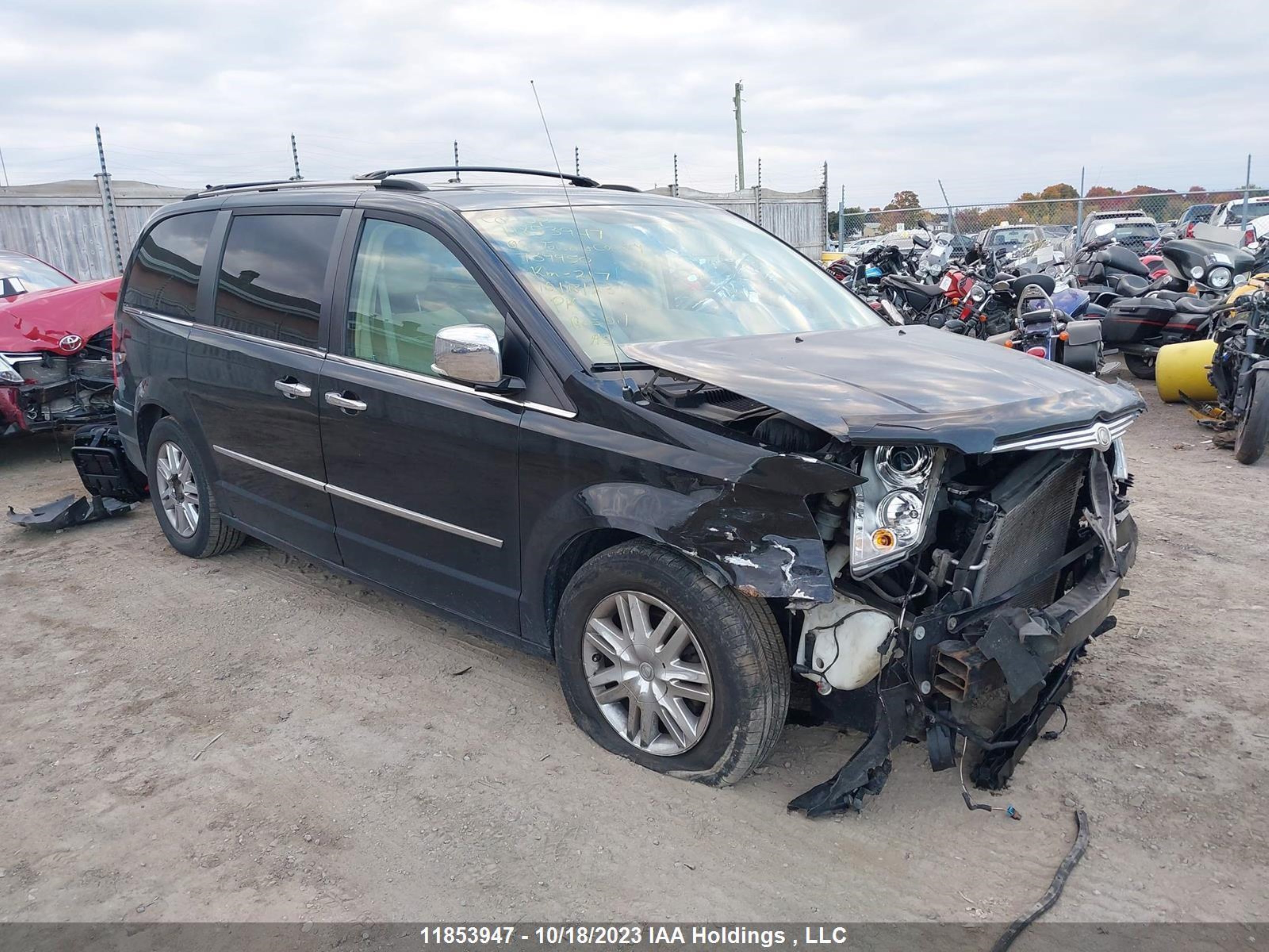 chrysler town & country 2008 2a8hr64x08r739950