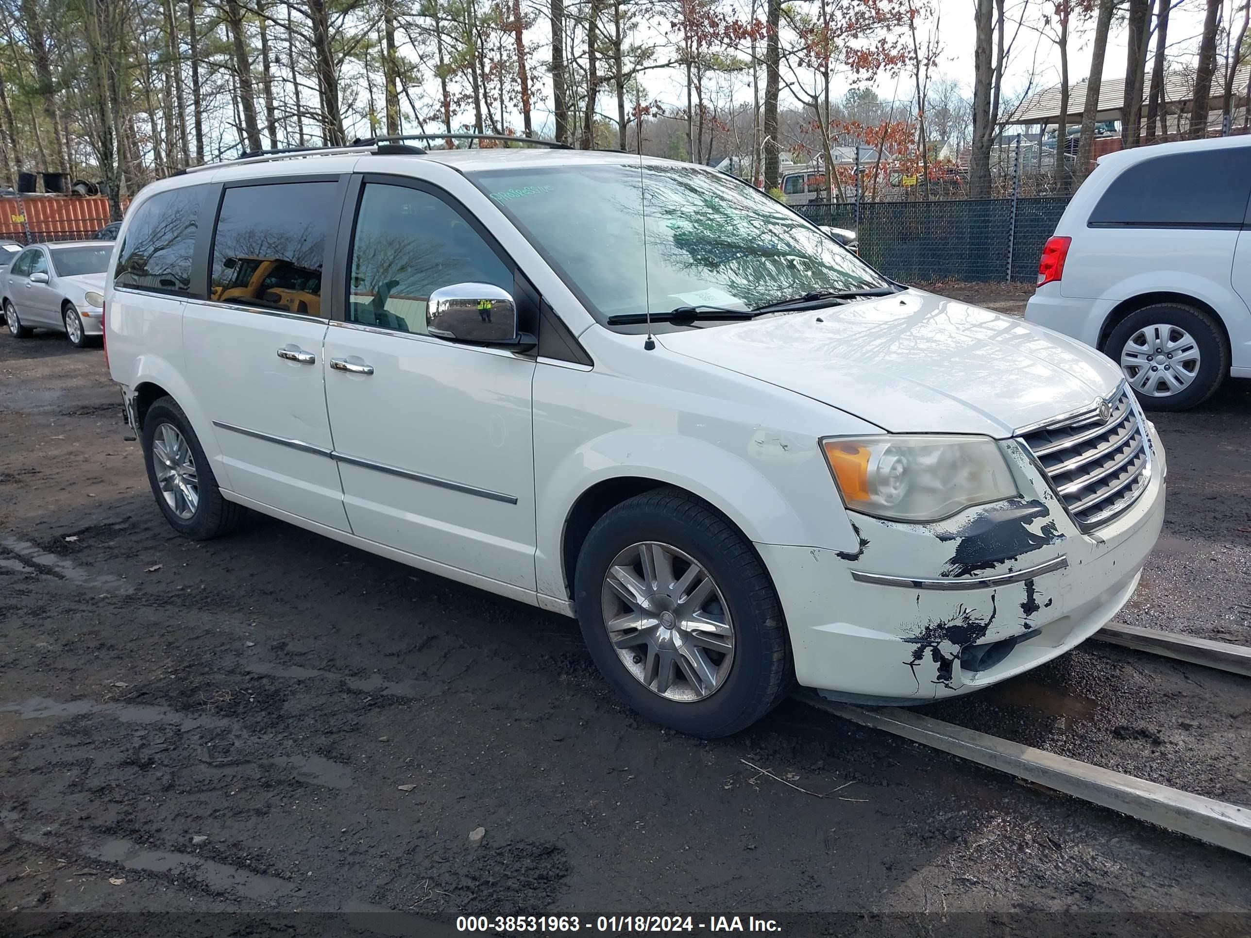 chrysler town & country 2008 2a8hr64x38r794571