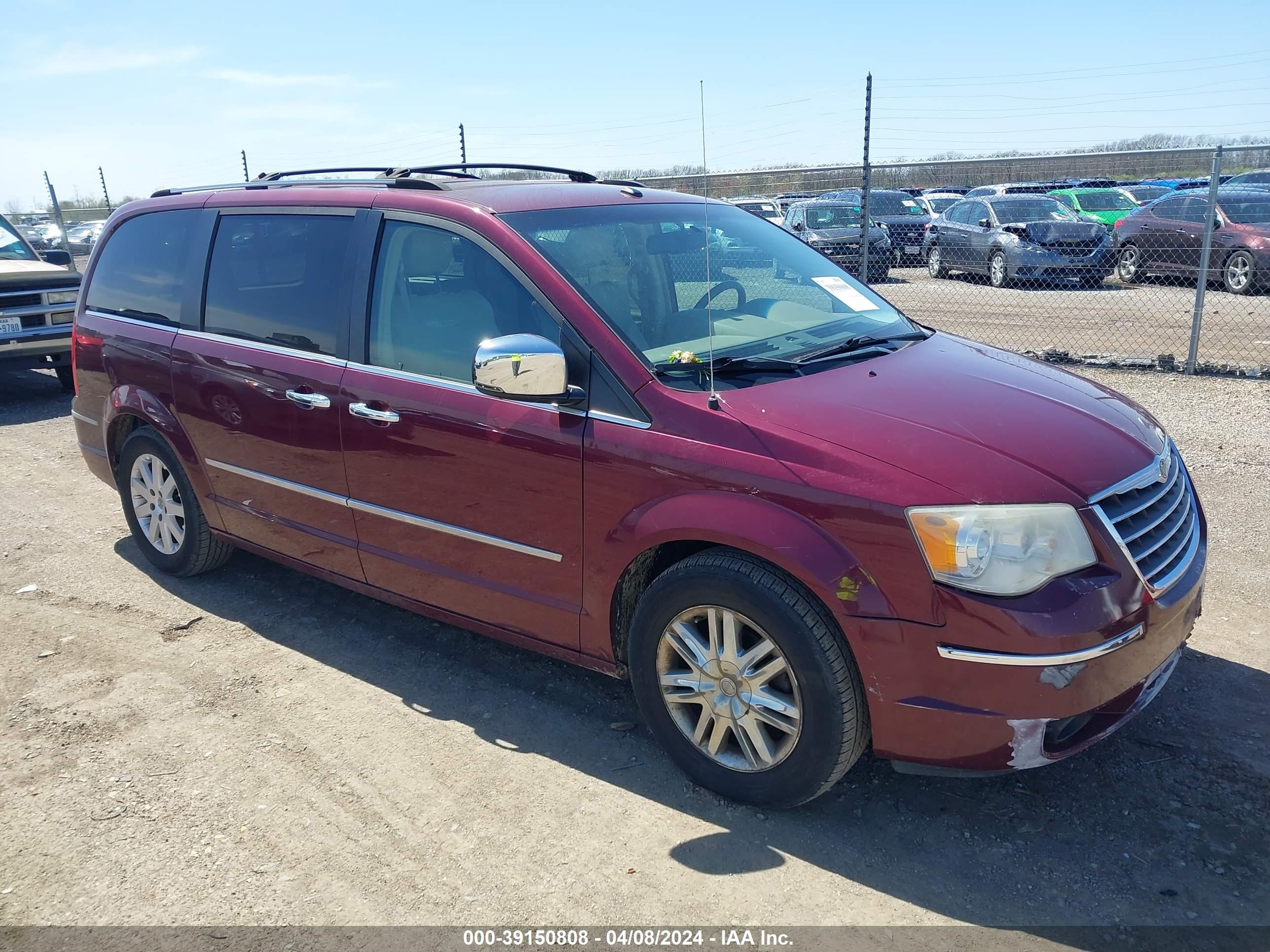 chrysler town & country 2008 2a8hr64x78r751545