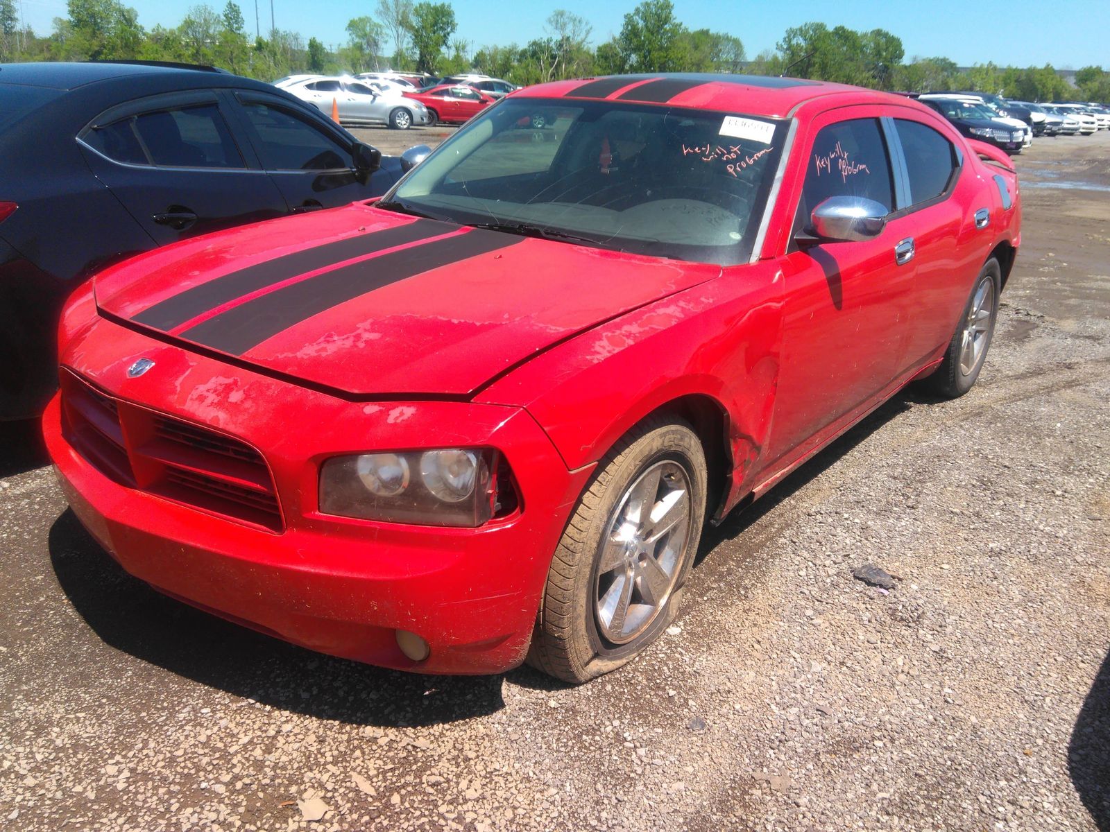 dodge charger 4x2 v6 2008 2b3ka33g68h207050