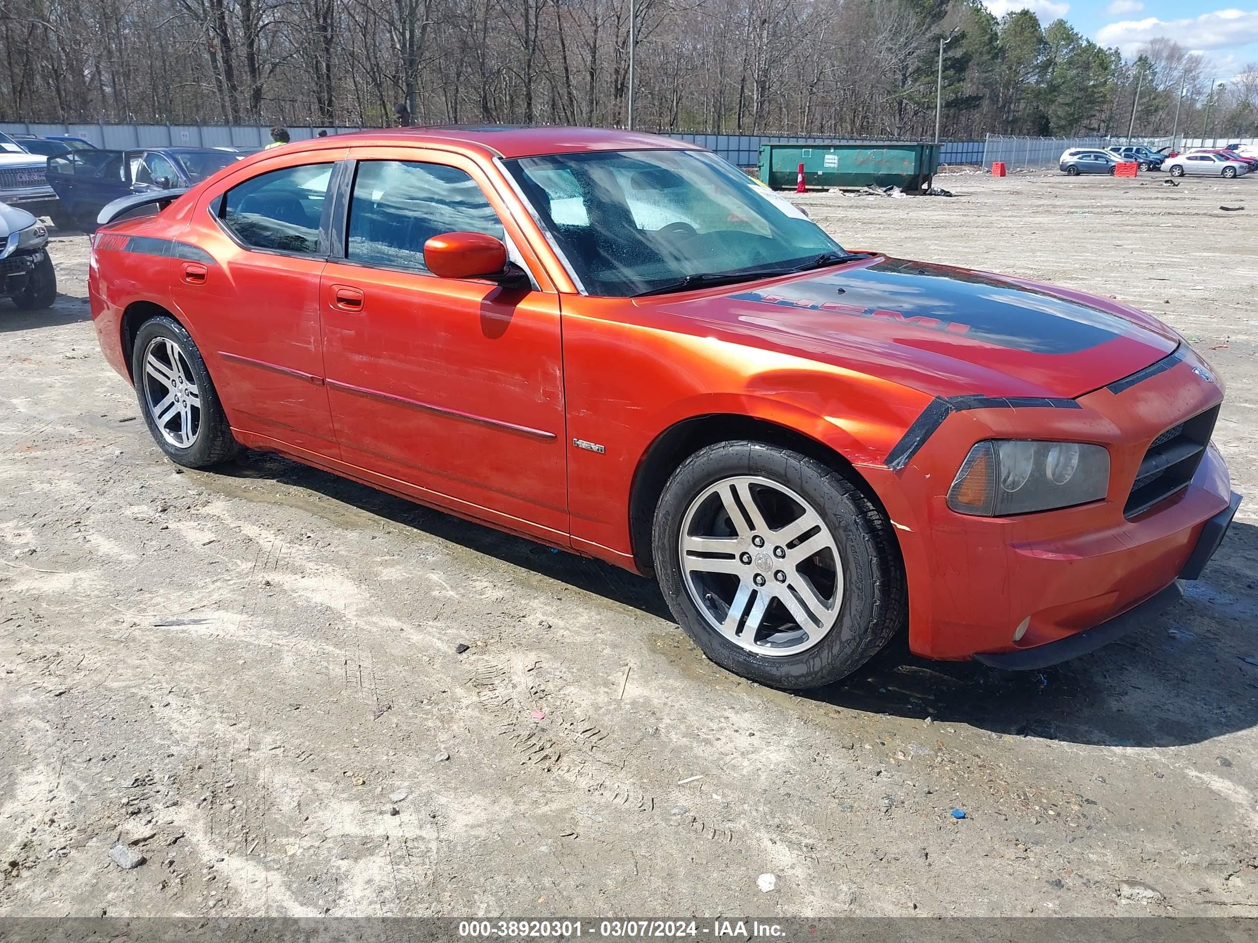 dodge charger 2006 2b3ka53h66h248943