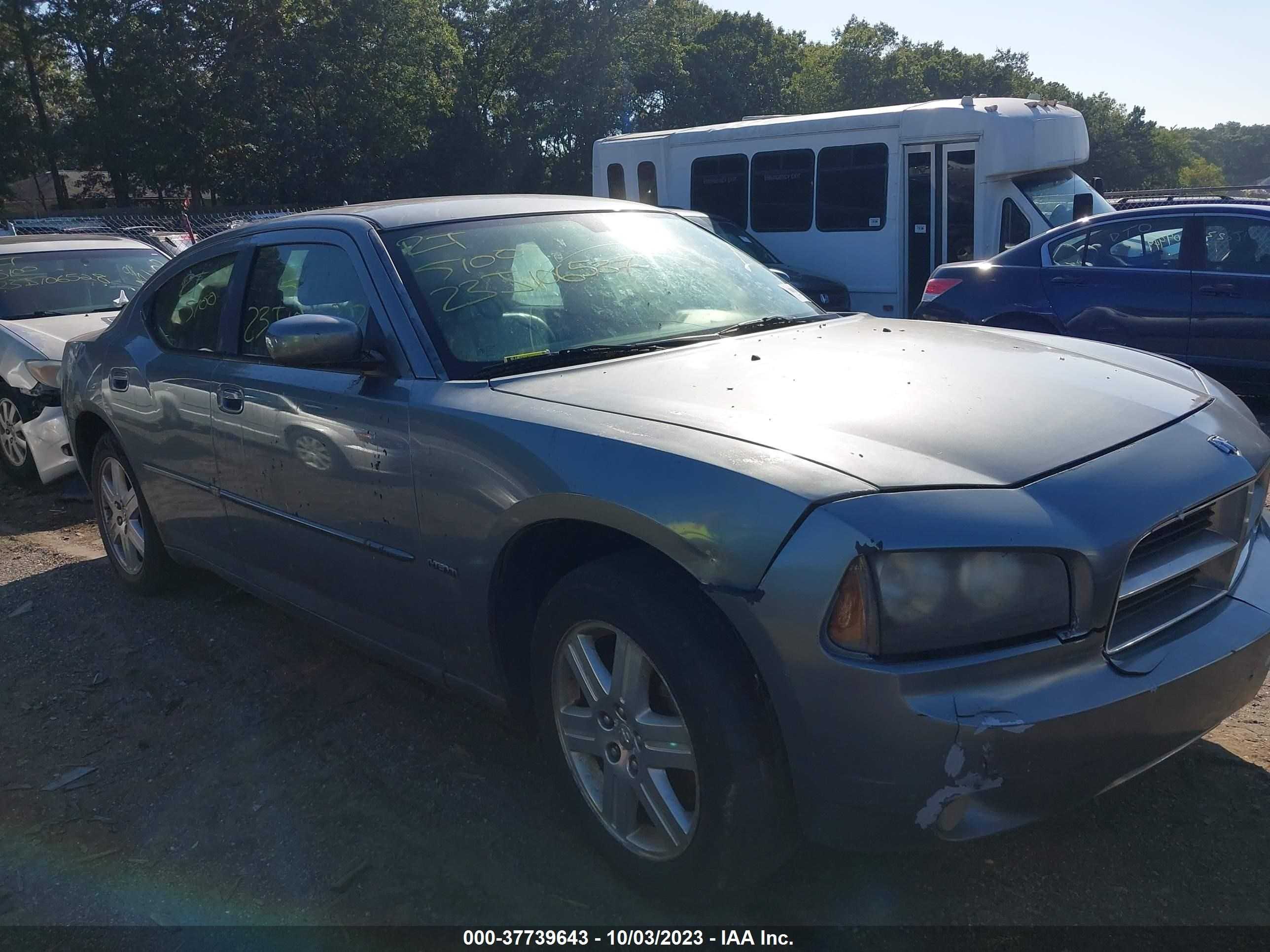 dodge charger 2007 2b3kk53h07h767498