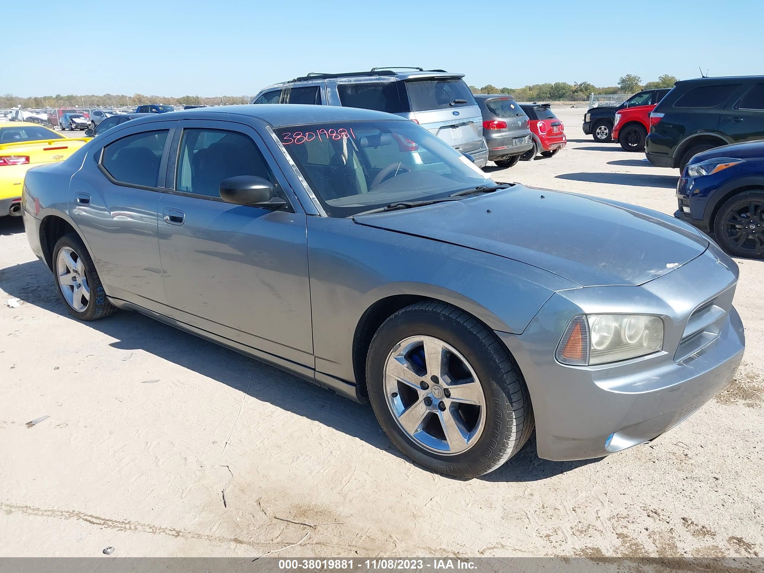 dodge charger 2007 2b3la43r07h628272