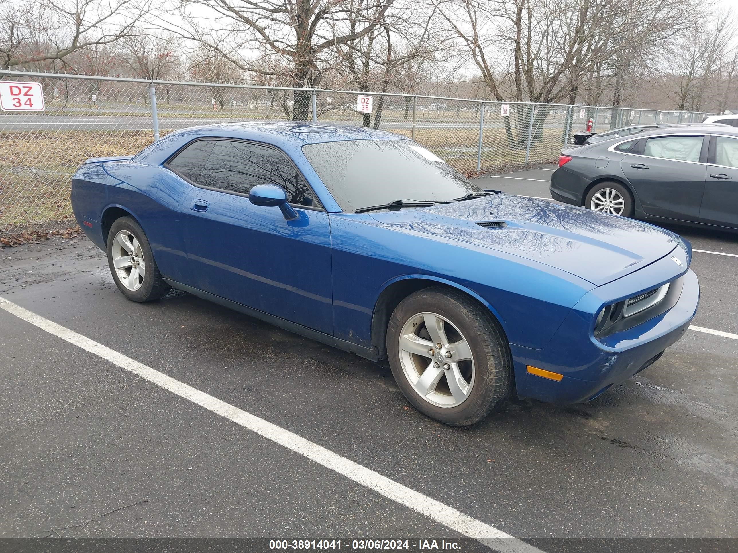 dodge challenger 2009 2b3lj44v09h604567