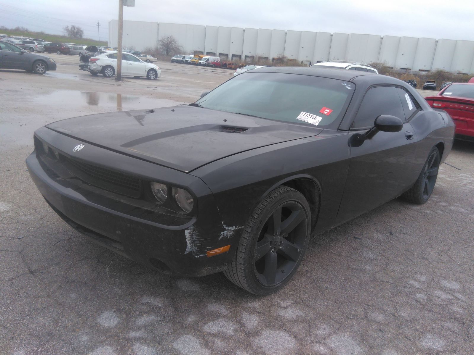 dodge challenger v6 2009 2b3lj44v69h599519