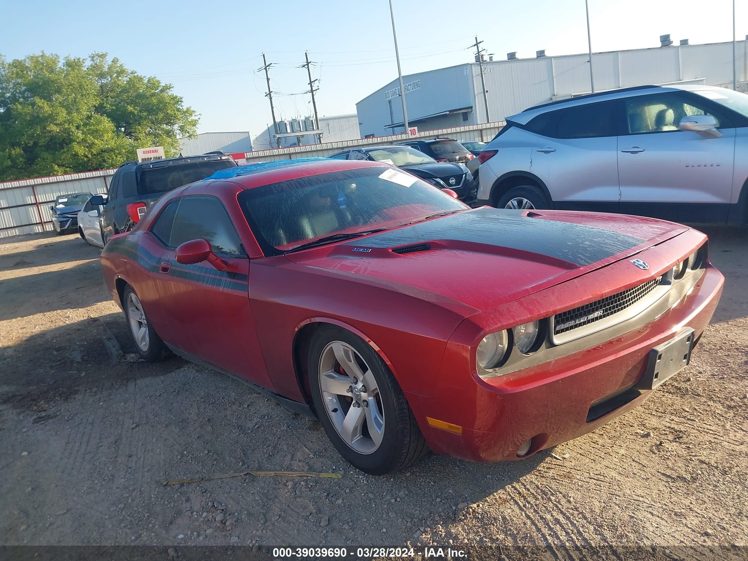 dodge challenger 2009 2b3lj54t09h607098