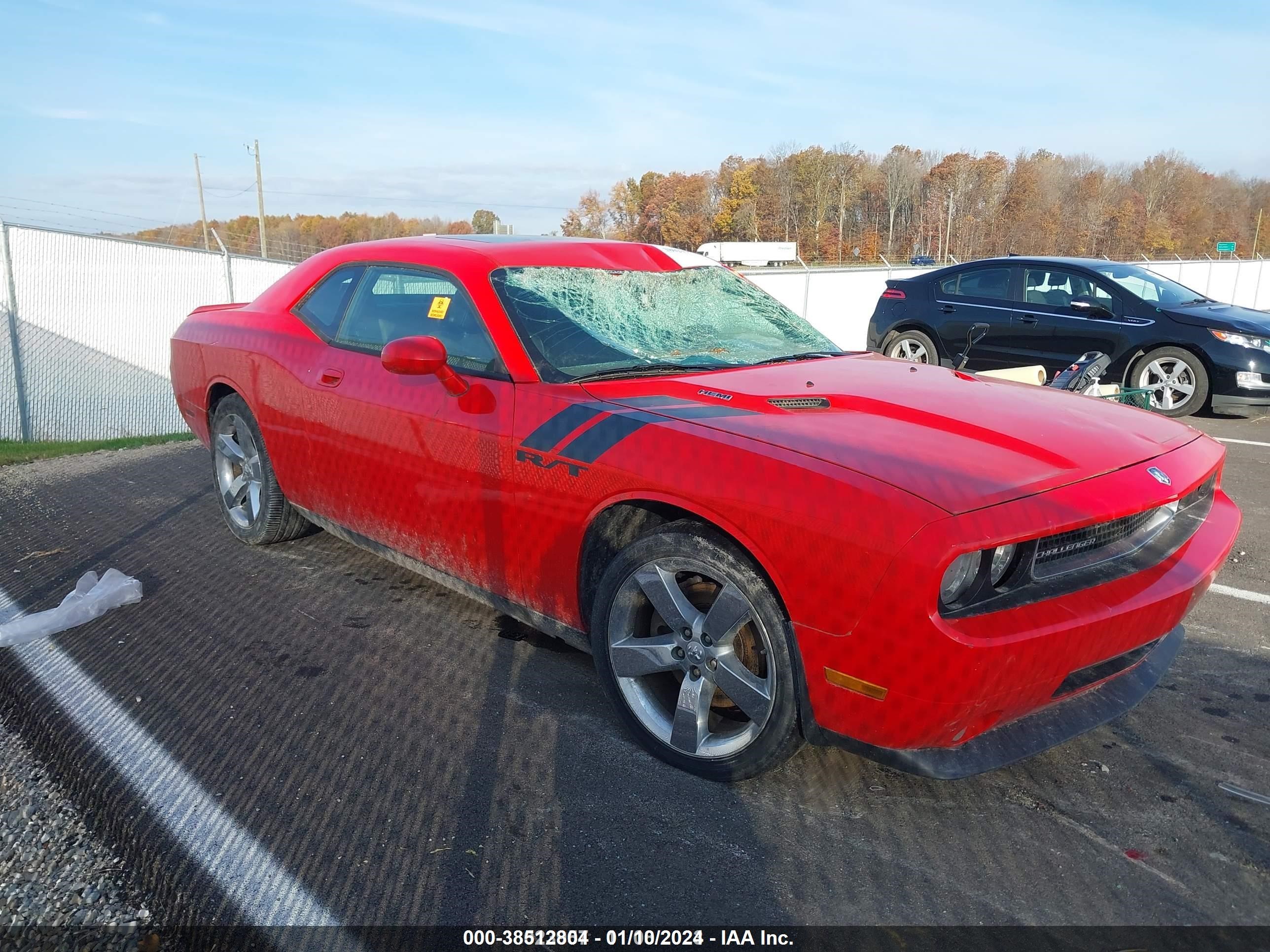 dodge challenger 2009 2b3lj54t69h543133