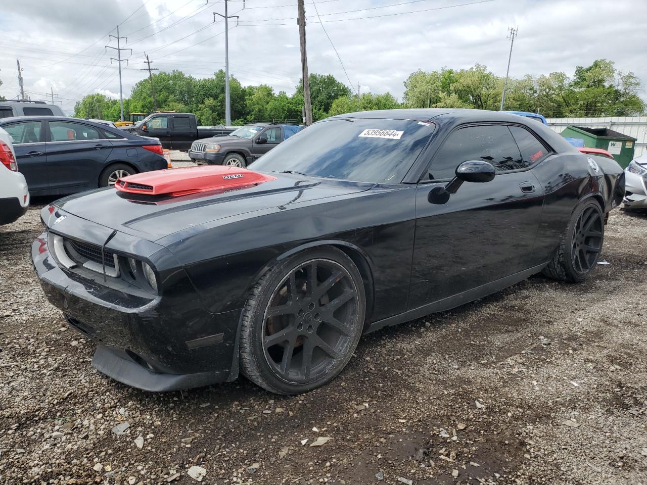 dodge challenger 2009 2b3lj54t69h546422