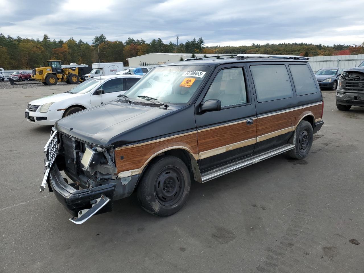 dodge caravan 1989 2b4fk5537kr272961