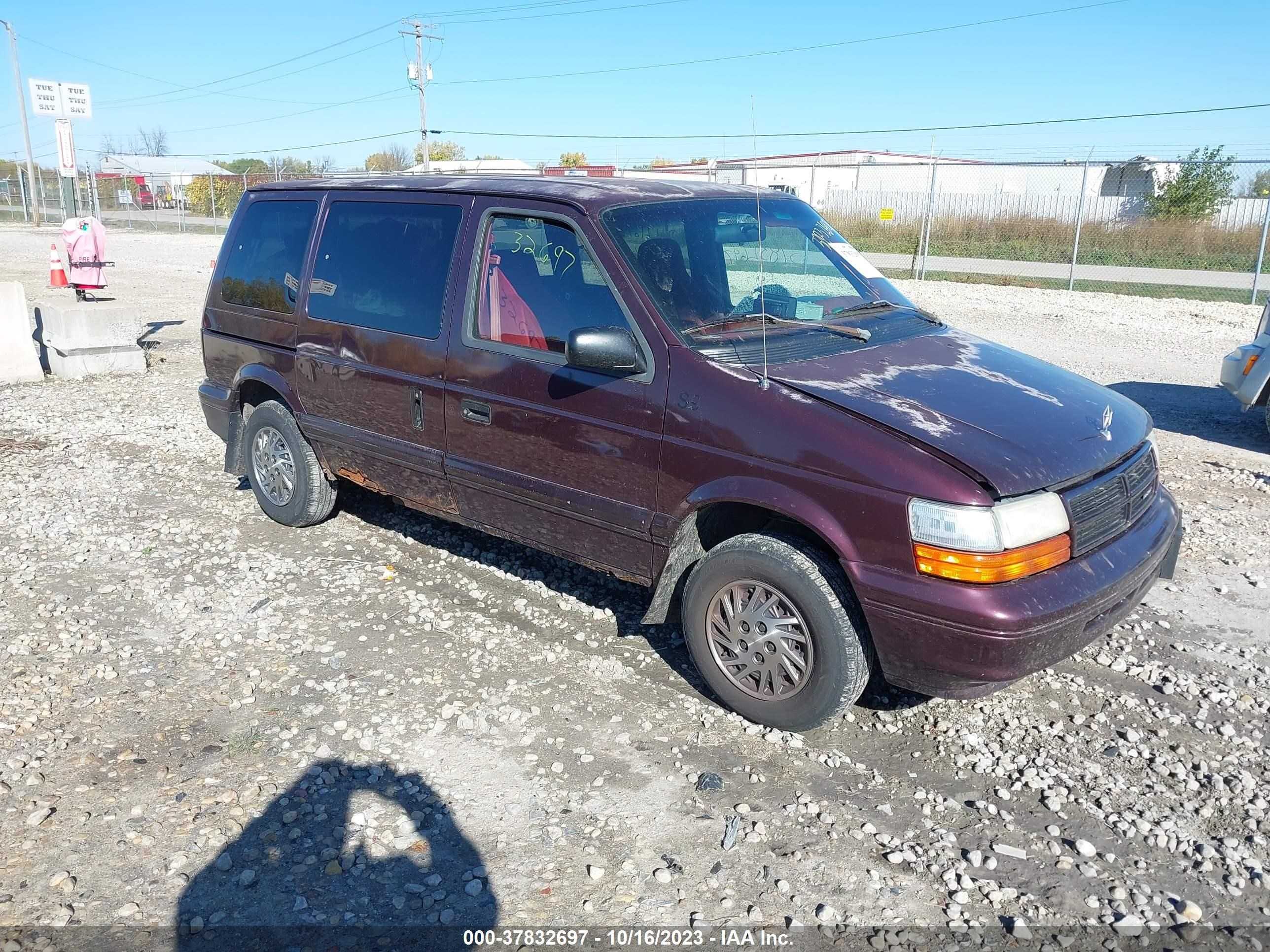 dodge caravan 1994 2b4gh2531rr680688