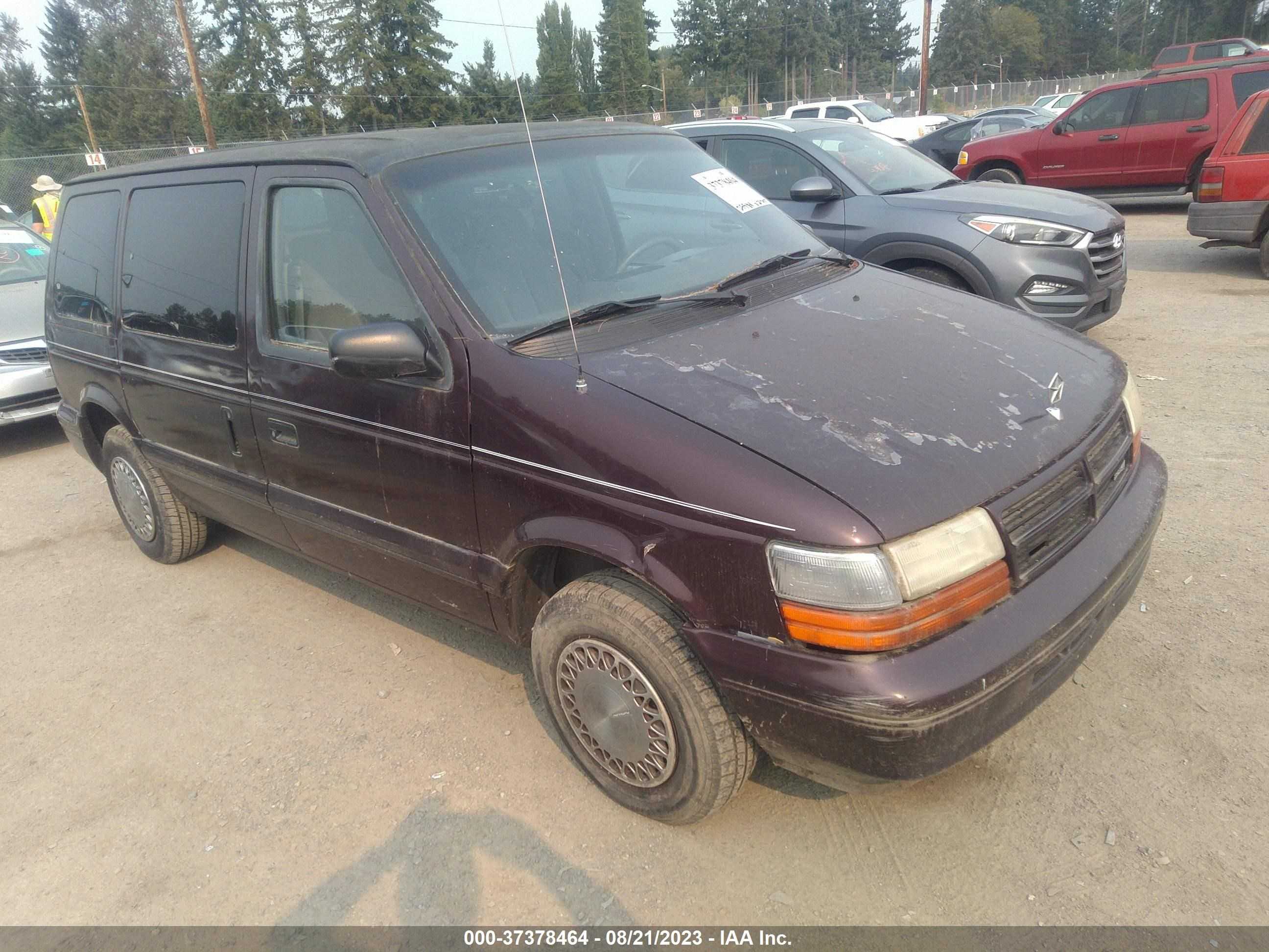 dodge caravan 1994 2b4gh4534rr690868