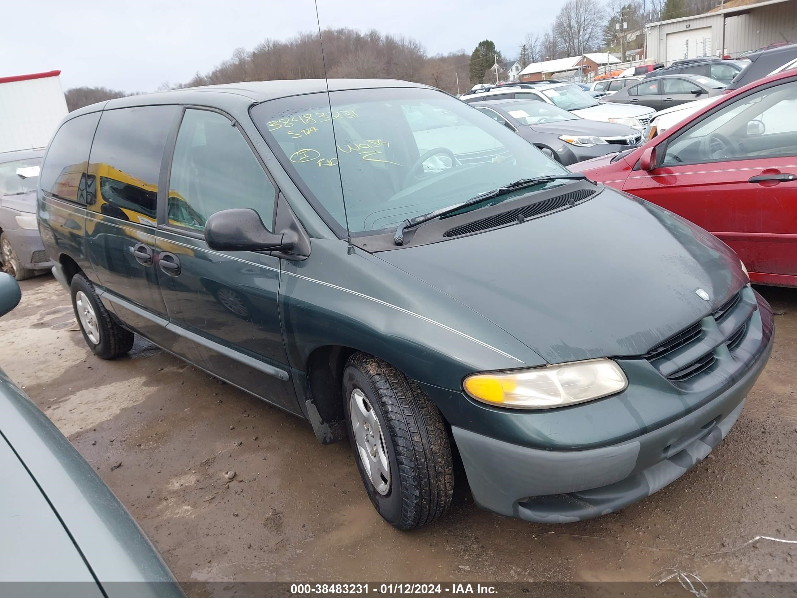 dodge caravan 2000 2b4gp2430yr584473