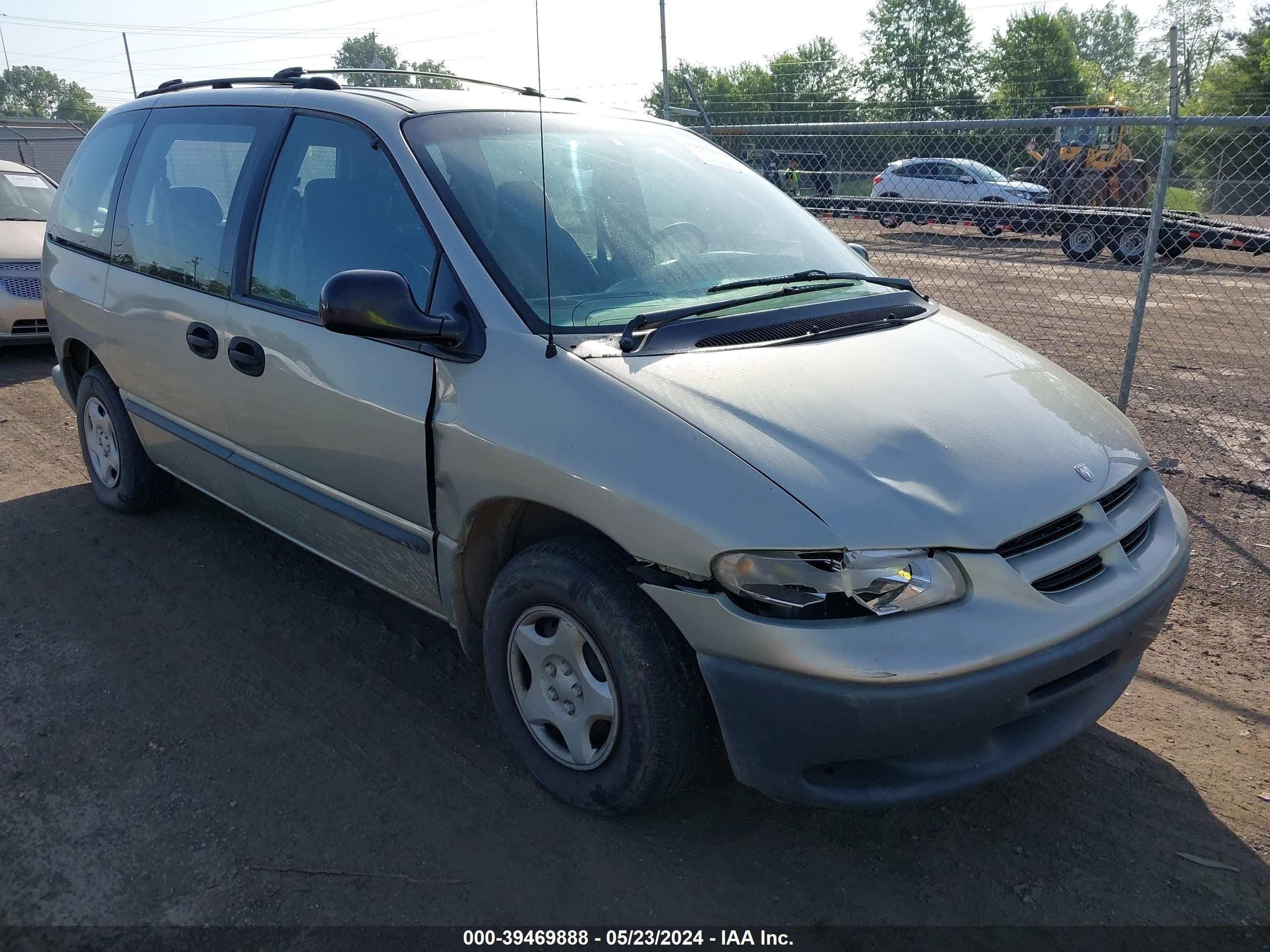 dodge caravan 2000 2b4gp25r3yr599424