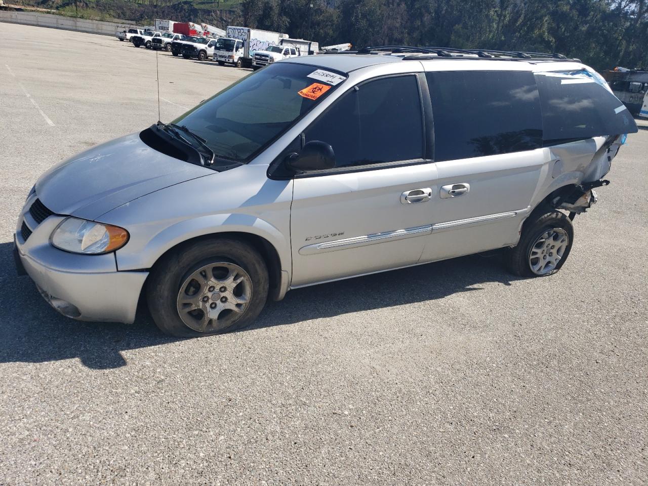 dodge caravan 2001 2b8gp54lx1r107670