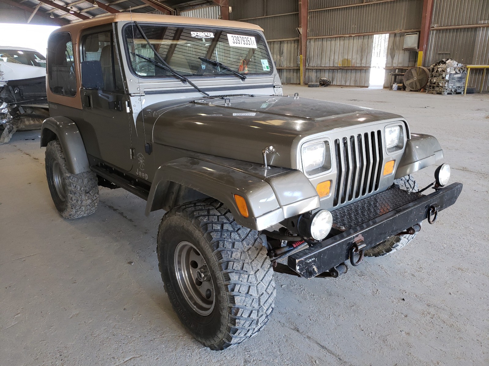 jeep wrangler s 1988 2bchv81m9jb514144