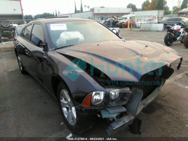 dodge charger 2012 2c3cdxbg1ch260903