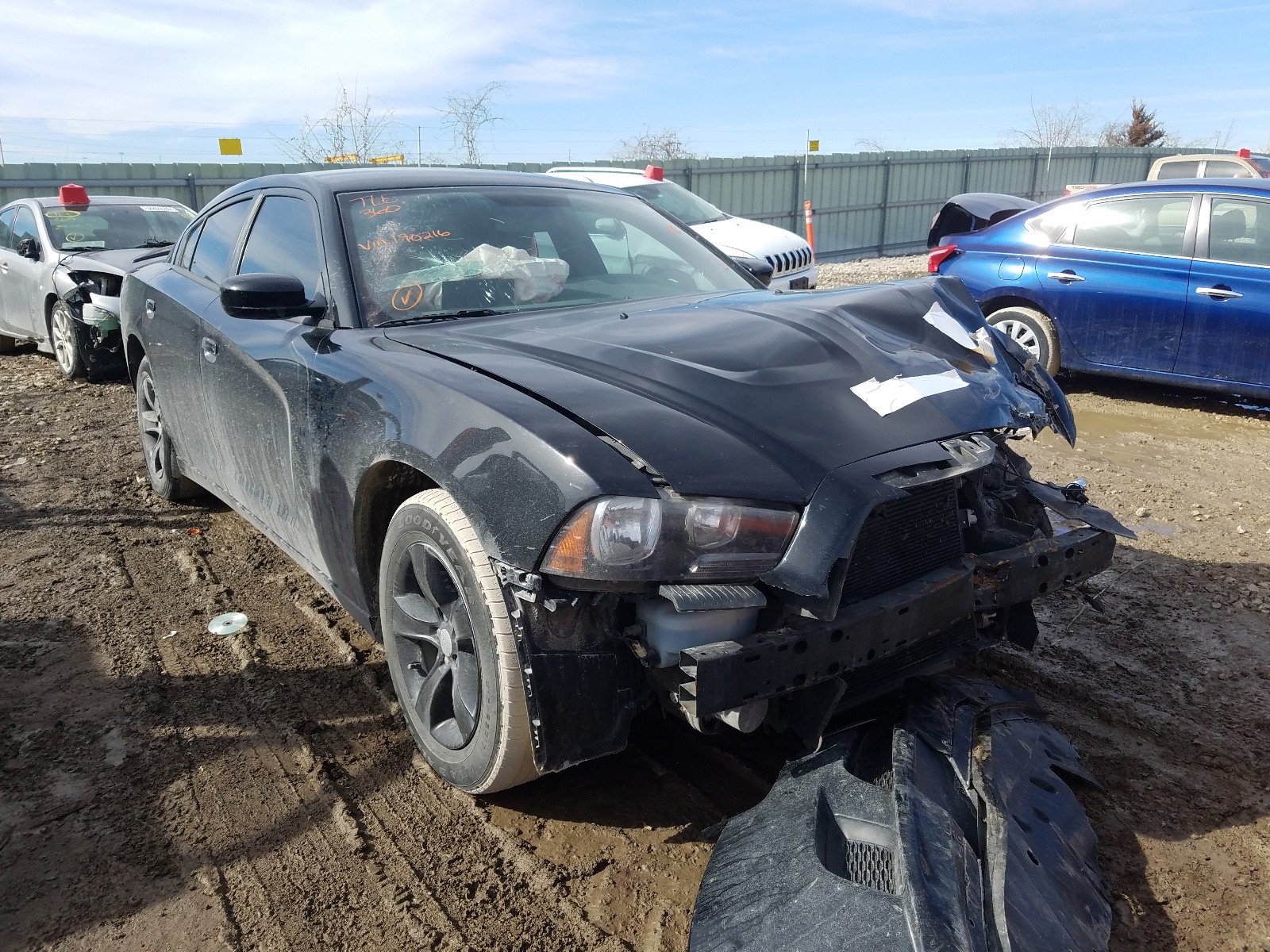 dodge charger se 2012 2c3cdxbg4ch190216