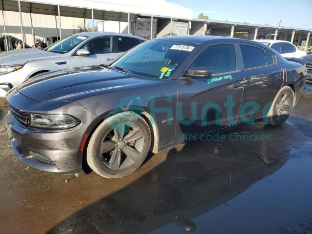 dodge charger sx 2016 2c3cdxhg6gh185824