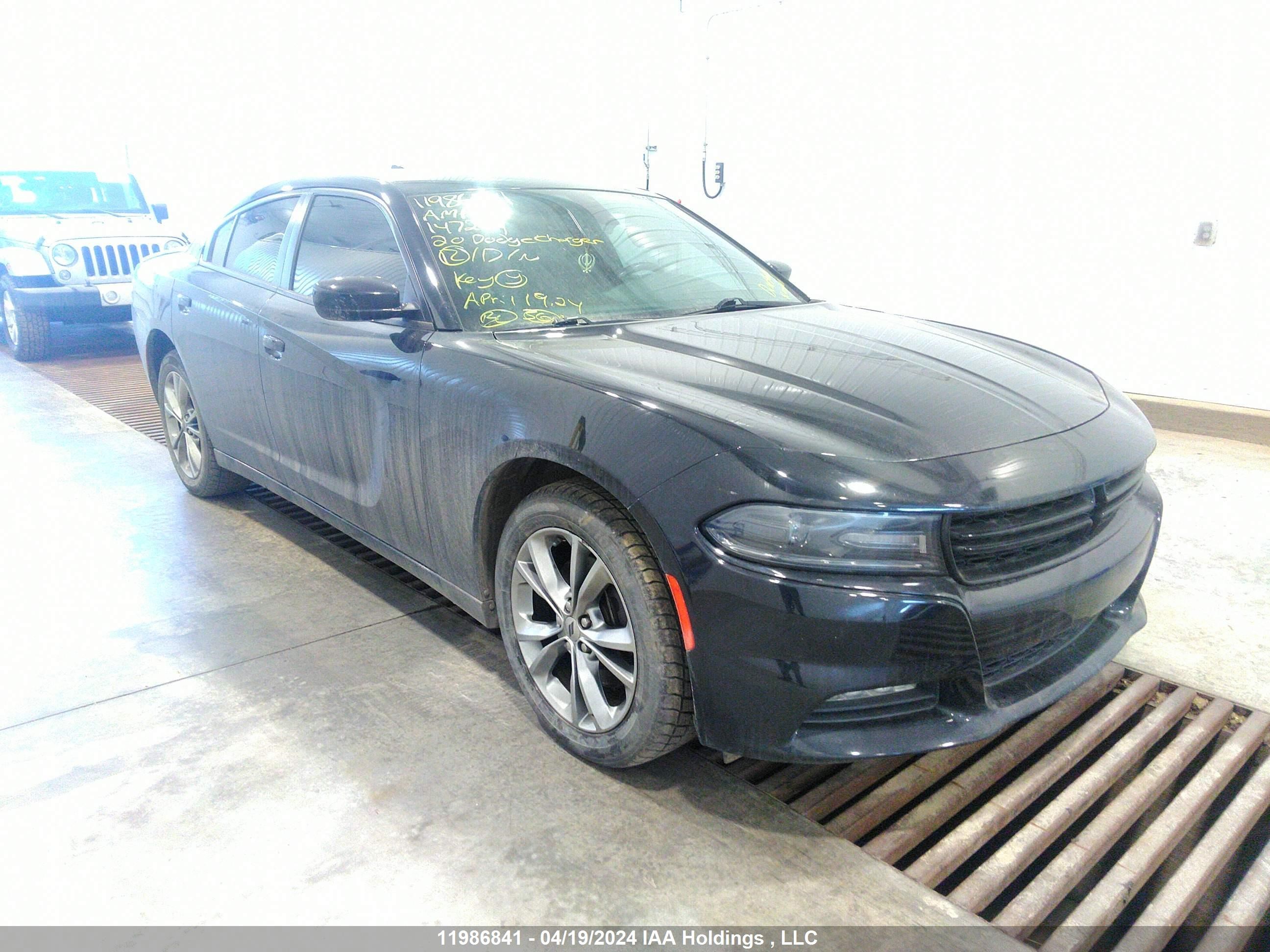 dodge charger 2020 2c3cdxjg5lh147294