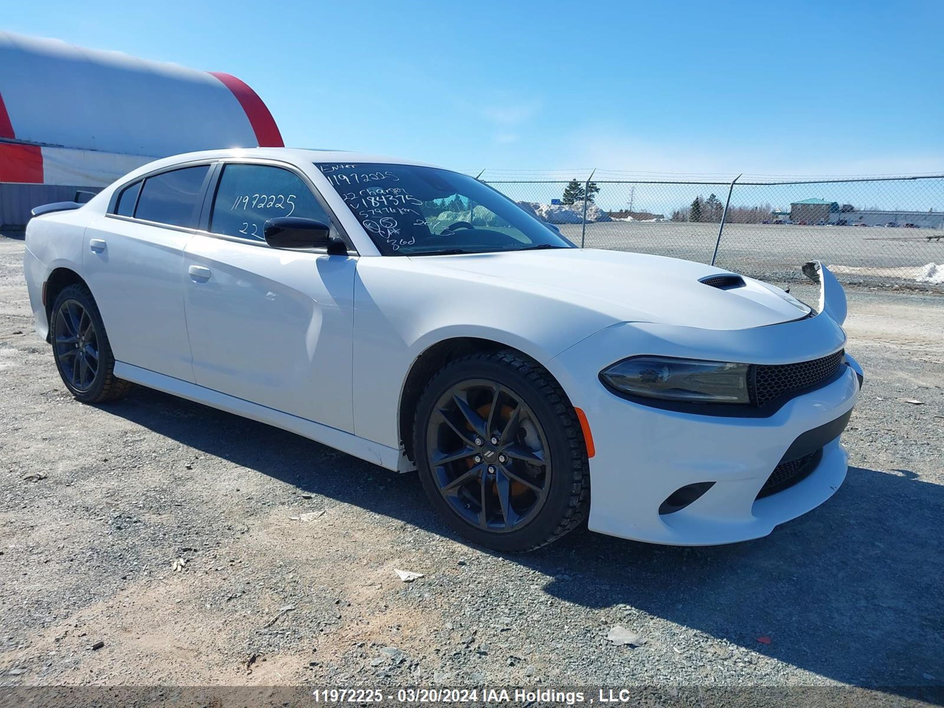 dodge charger 2022 2c3cdxmg5nh184375