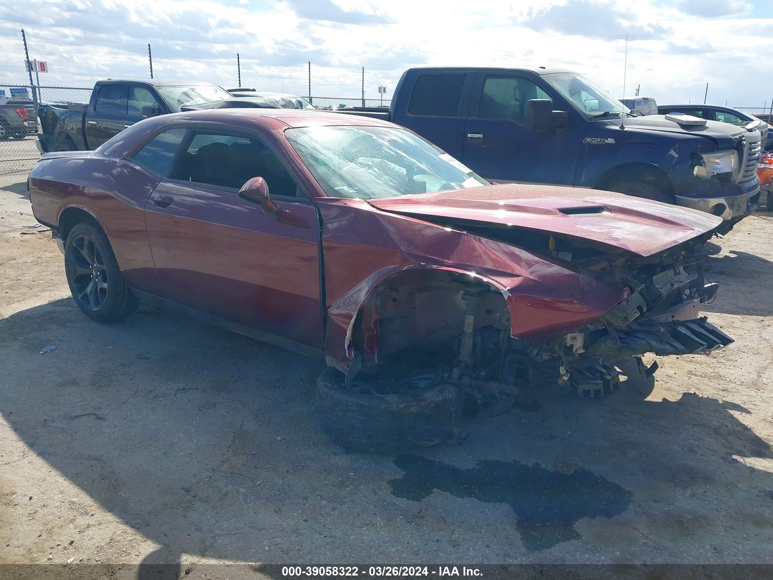 dodge challenger 2020 2c3cdzag1lh227607