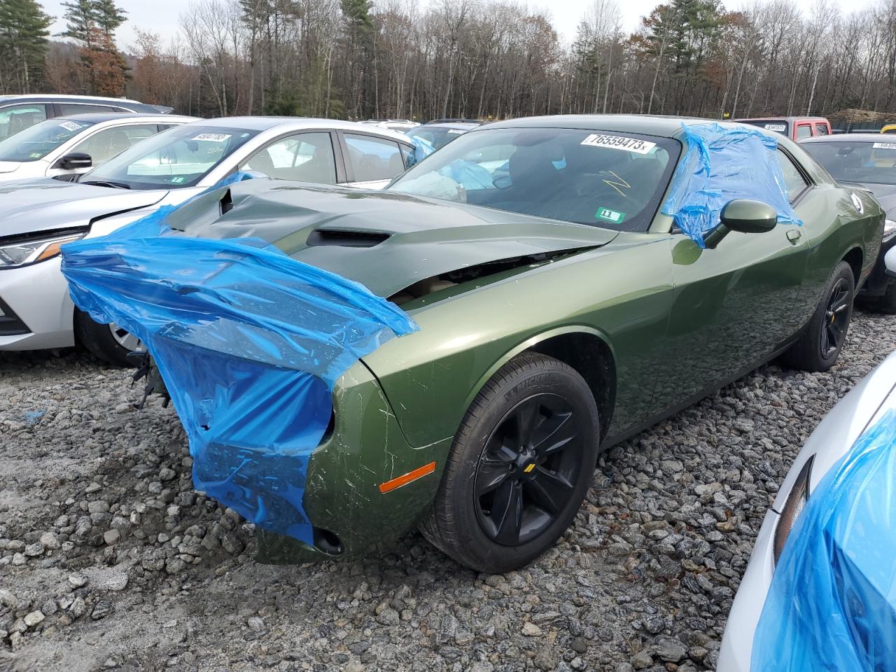 dodge challenger 2021 2c3cdzag1mh599692