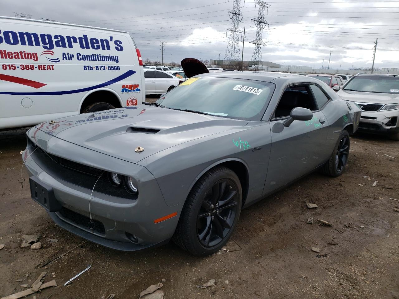 dodge challenger 2018 2c3cdzag4jh322210