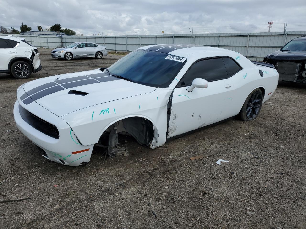 dodge challenger 2019 2c3cdzag5kh574405