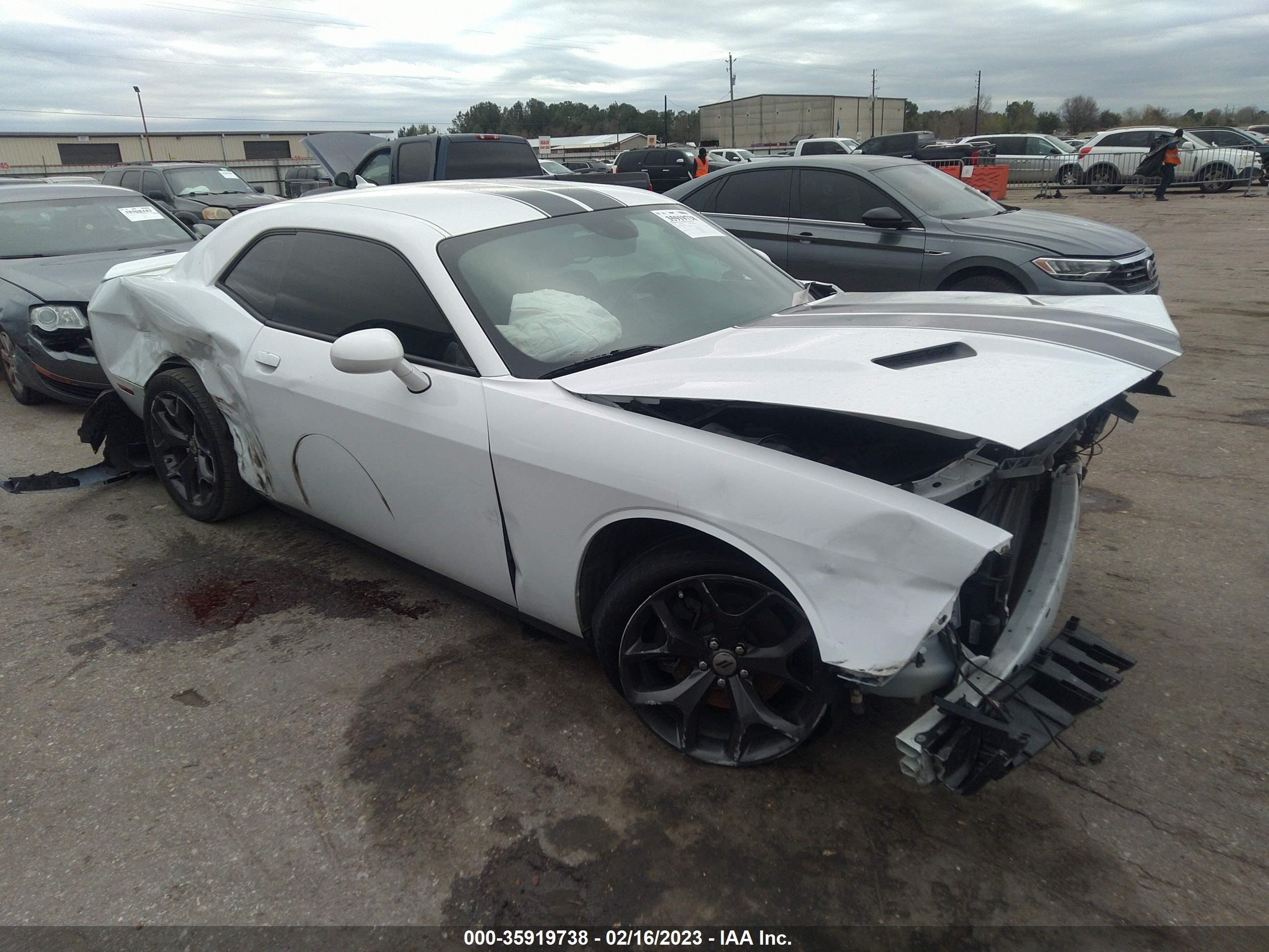 dodge challenger 2019 2c3cdzag5kh751213