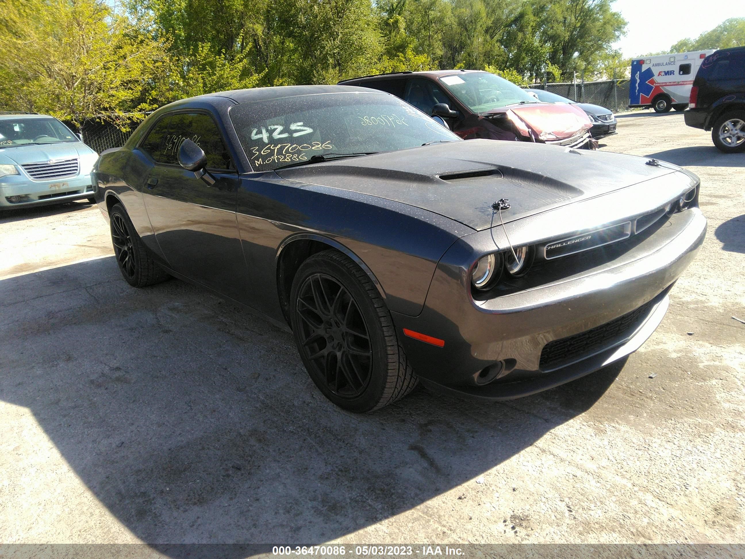 dodge challenger 2016 2c3cdzag6gh301108