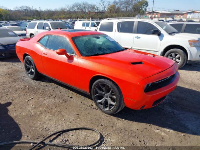 dodge challenger 2016 2c3cdzag6gh322119